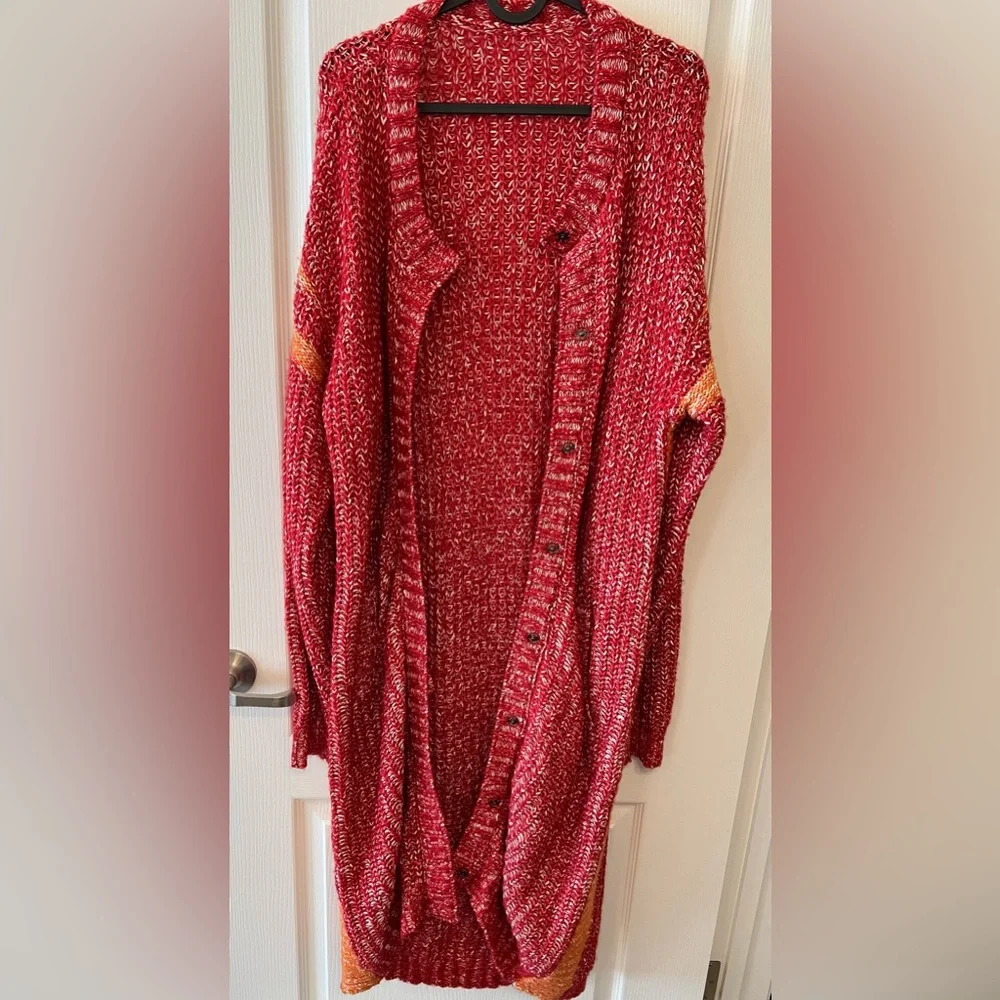 Long sweater cardigan - Picture 1 of 3